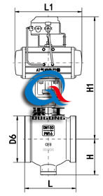 PQ677氣動(dòng)偏心調(diào)節(jié)閥 (對夾式)
